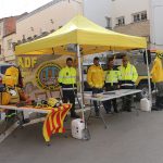 L'estand de l'ADF a la Fira de l'Espluga. (Foto: Xavier Lozano)