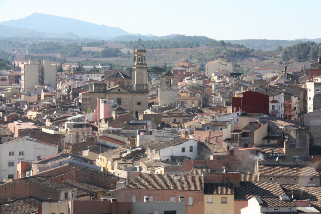 Panoràmica de l'Espluga de Francolí. (Foto: Xavier Lozano)