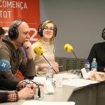 El programa «Espècies Protegides» de SER Catalunya, a l’Espluga FM Ràdio. (Foto: Gerard Bosch)