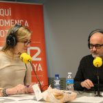 El programa «Espècies Protegides» de SER Catalunya, a l’Espluga FM Ràdio. (Foto: Gerard Bosch)