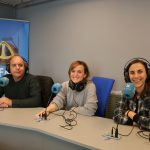 Jordi Creus, Aida Martí i Laura Caffarel, a La Plaça. (Foto: Cristian Sagastibelza)