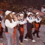 El 1992, en una de les primeres actuacions a Splügen (Foto: Cedida)