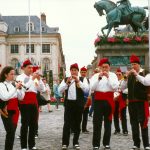 Els Grallers de l’Espluga a Orleans, el 1992. (Foto: Cedida)