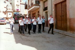 Els Grallers de l'Espluga a Solivella, l'any 2.000. (Foto: Cedida)