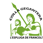 Tres logos Grallers Gegants i Nans