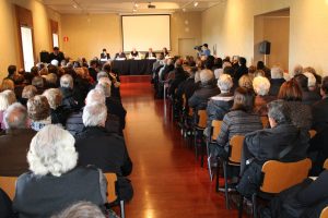 Presentació de la reedició de la biografia del cardenal Vidal i Barraquer. (Foto: Xavier Lozano)