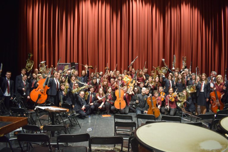 L’Orquestra TLP comparteix escenari amb la Banda Unió Musical de Tarragona