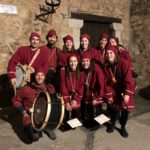 Els Grallers de l’Espluga a la Setmana Medieval de Montblanc. (Foto: Aida Martí)