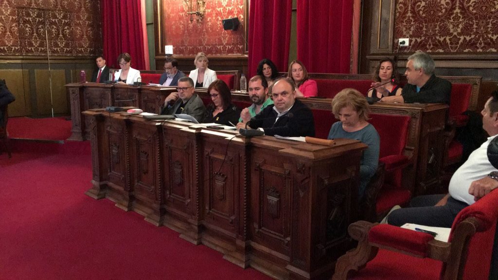El Ple Municipal a l'Ajuntament de Tarragona d'aquest 18 de maig. (Foto: Jordi Murtró)