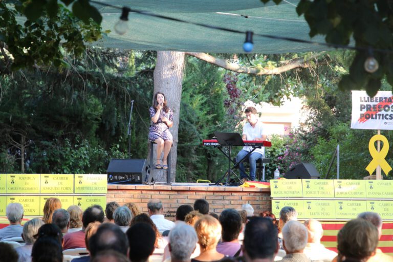 El concert de Gemma Humet tanca la Festa Major de l’Espluga