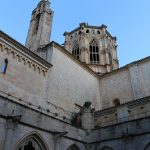 Cimbori del Monestir de Poblet des del claustre (Foto: Xavier Lozano)