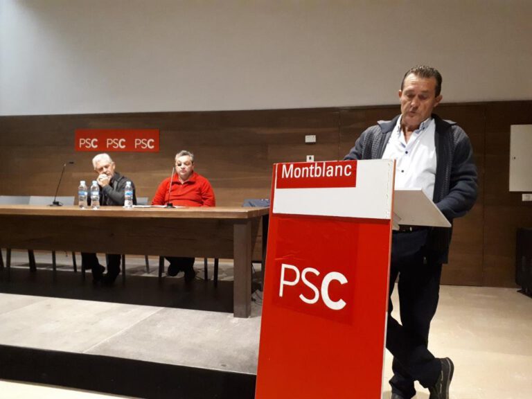 Joan Manel Cabello és el nou alcaldable del PSC a Montblanc