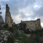 Les restes del castell cristià del segle XII a Prenafeta. (Foto: Xavier Lozano)
