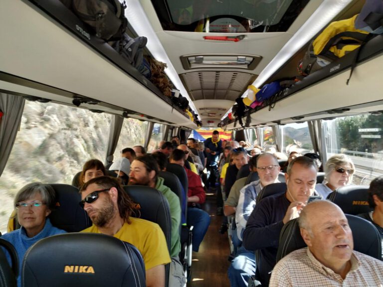 L’ANC Conca organitza un autobús per anar a Estrasburg a “defensar els drets” de Puigdemont, Comín i Junqueras